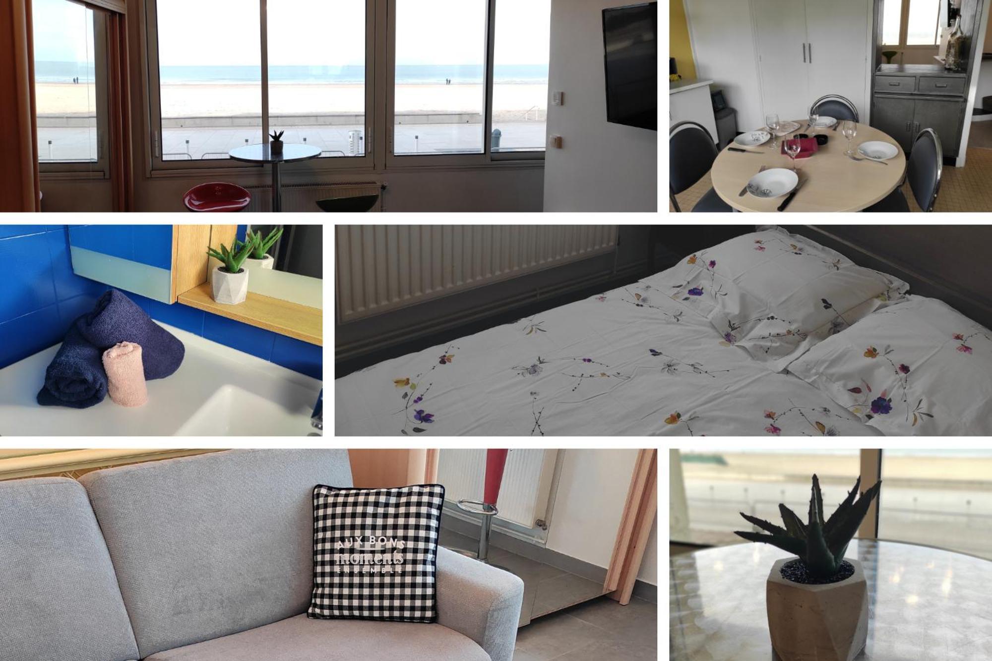 Malo-Les-Bains Rdc Avec Terrasse Privee En Face De La Mer Dunkirk Exterior foto